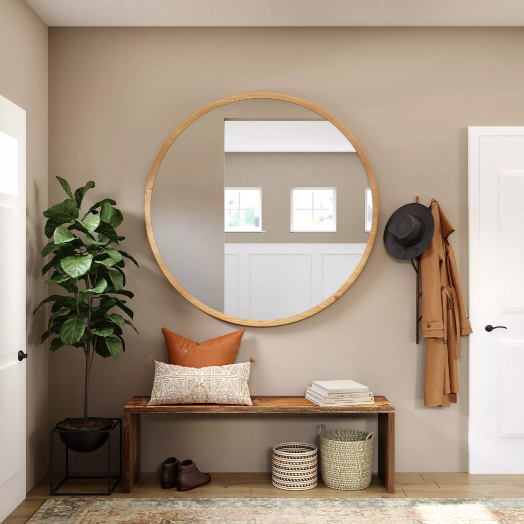 decoração para corredor interno de casa