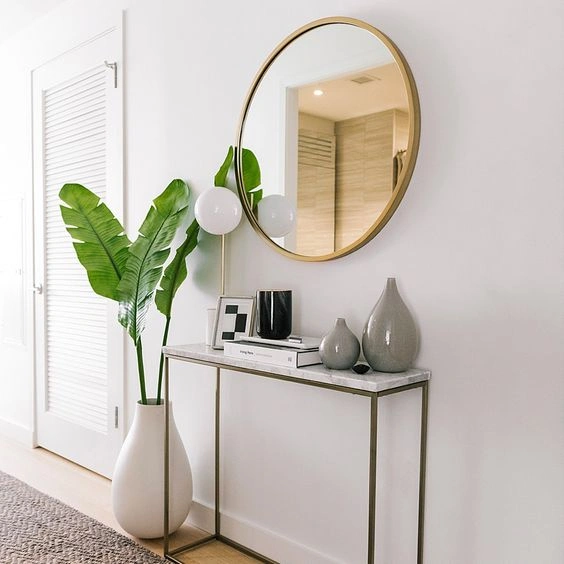 decoração para corredor interno de casa