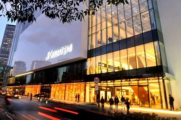 tamanhos de shoppings